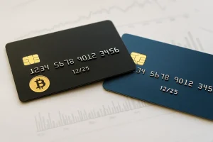 crypto cards vs traditional cards